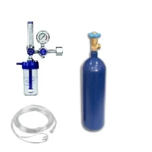 5 Litre Çelik Oksijen Tüpü | Manometre